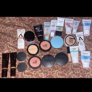 Mary Kay, Farmasi, Maybelline, Elf Lot Mixed Used!